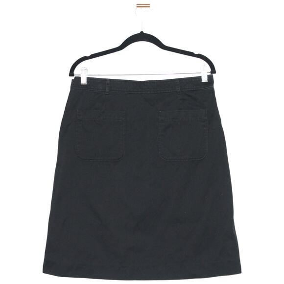 Marc Jacobs Black Denim Mini Skirt Size 10 - Picture 5 of 7